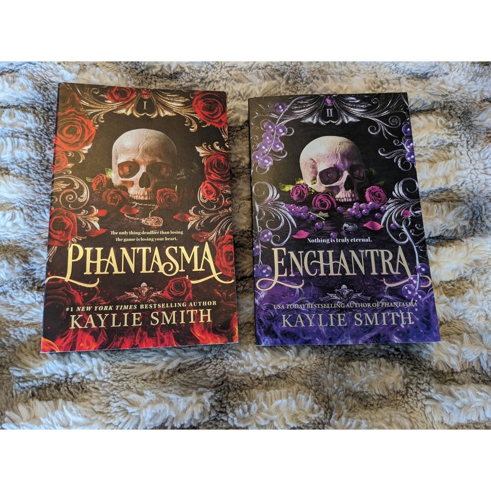 Phantasma and Enchantra by Kaylie Smith Paperback Book Set Gothic Fantasy Books